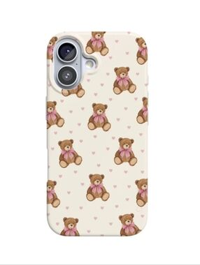 Cuddle Up Teddy Bear Case iPhone 16 Magsafe Casely